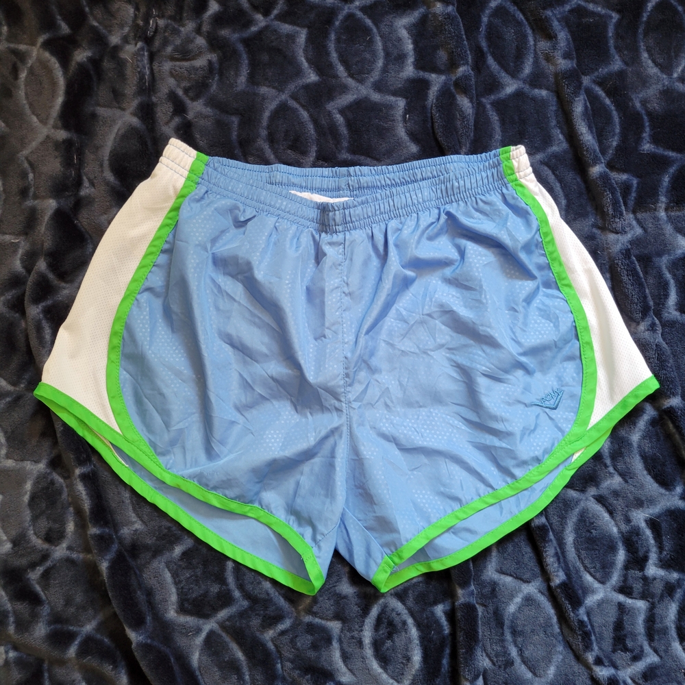 Pony Blue and White Athletic Shorts